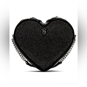 BRAND NEW VS Heart Rhinestone Crossbody Bag